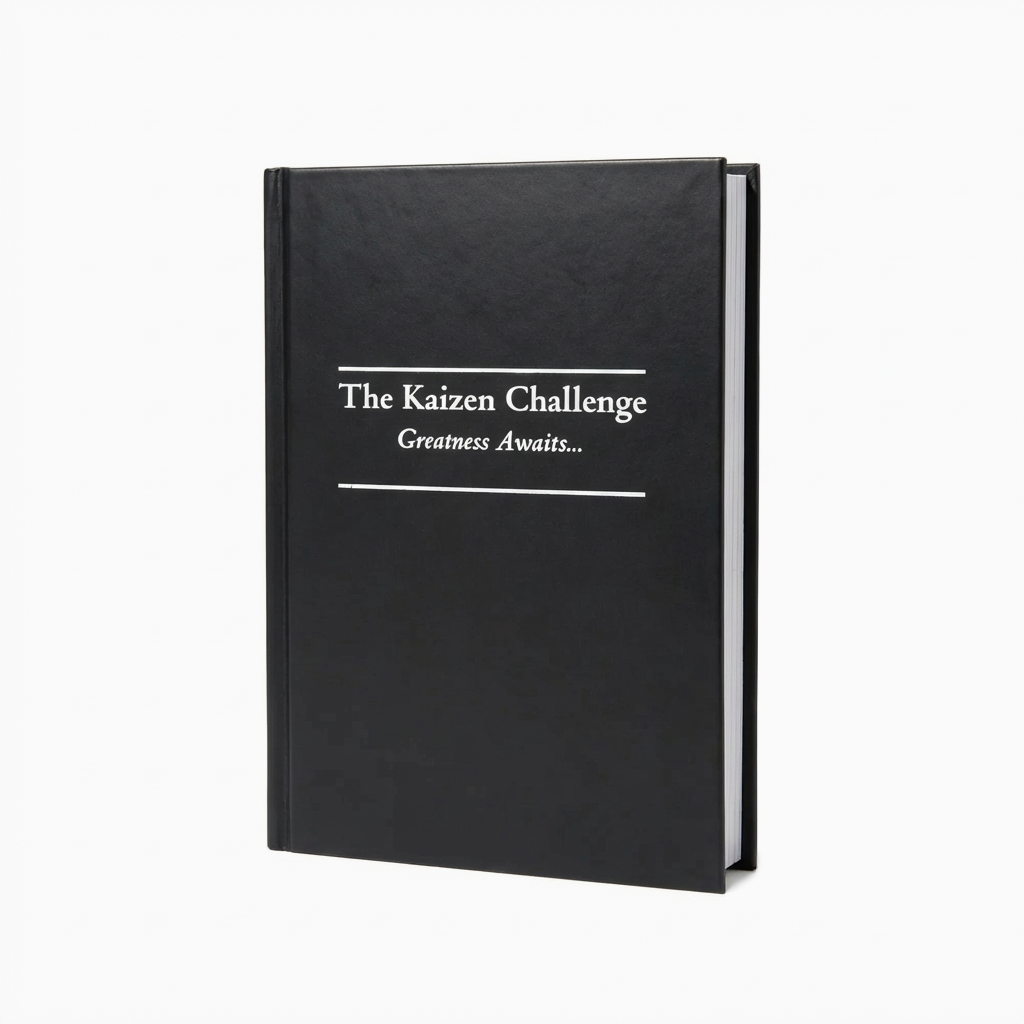 Kaizen Challenge Journal (Physical + Digital Bundle)