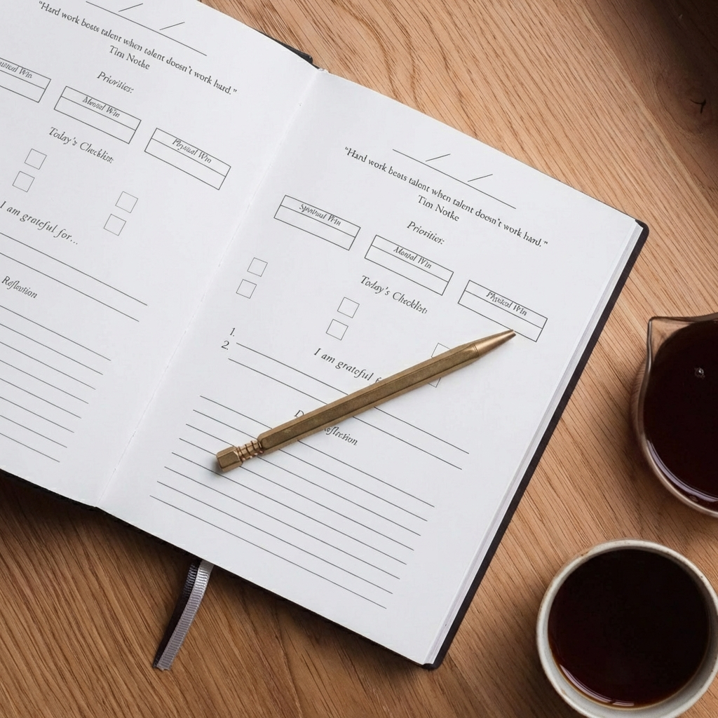 Kaizen Challenge Journal (Physical + Digital Bundle)