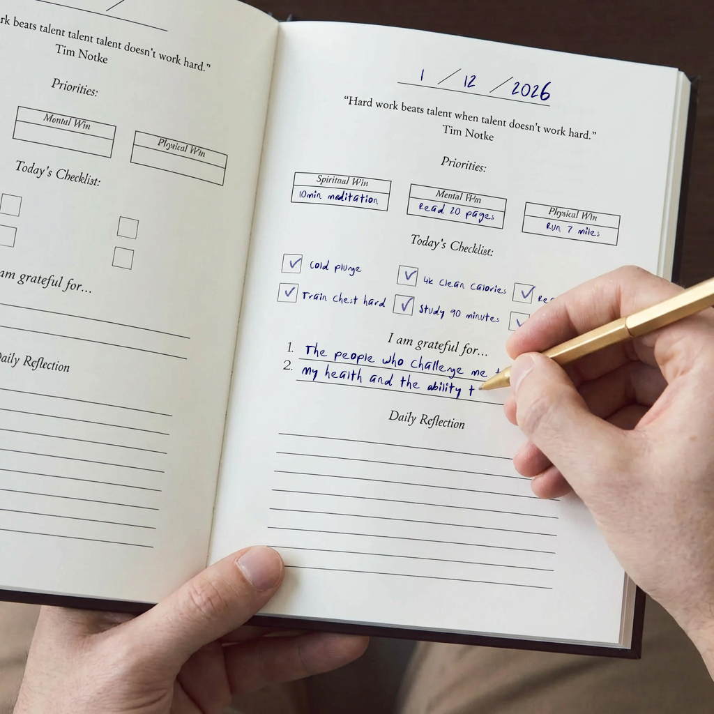 Kaizen Challenge Journal (Physical + Digital Bundle)